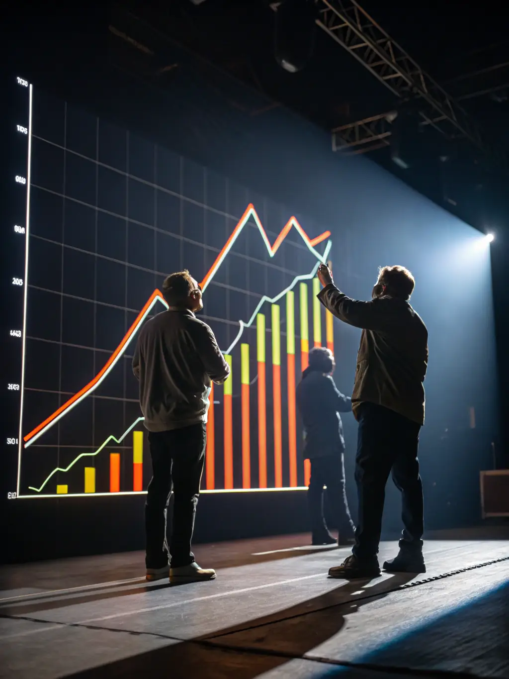 A graph showing upward trending sales figures, illustrating the potential for financial growth through effective sales strategies.